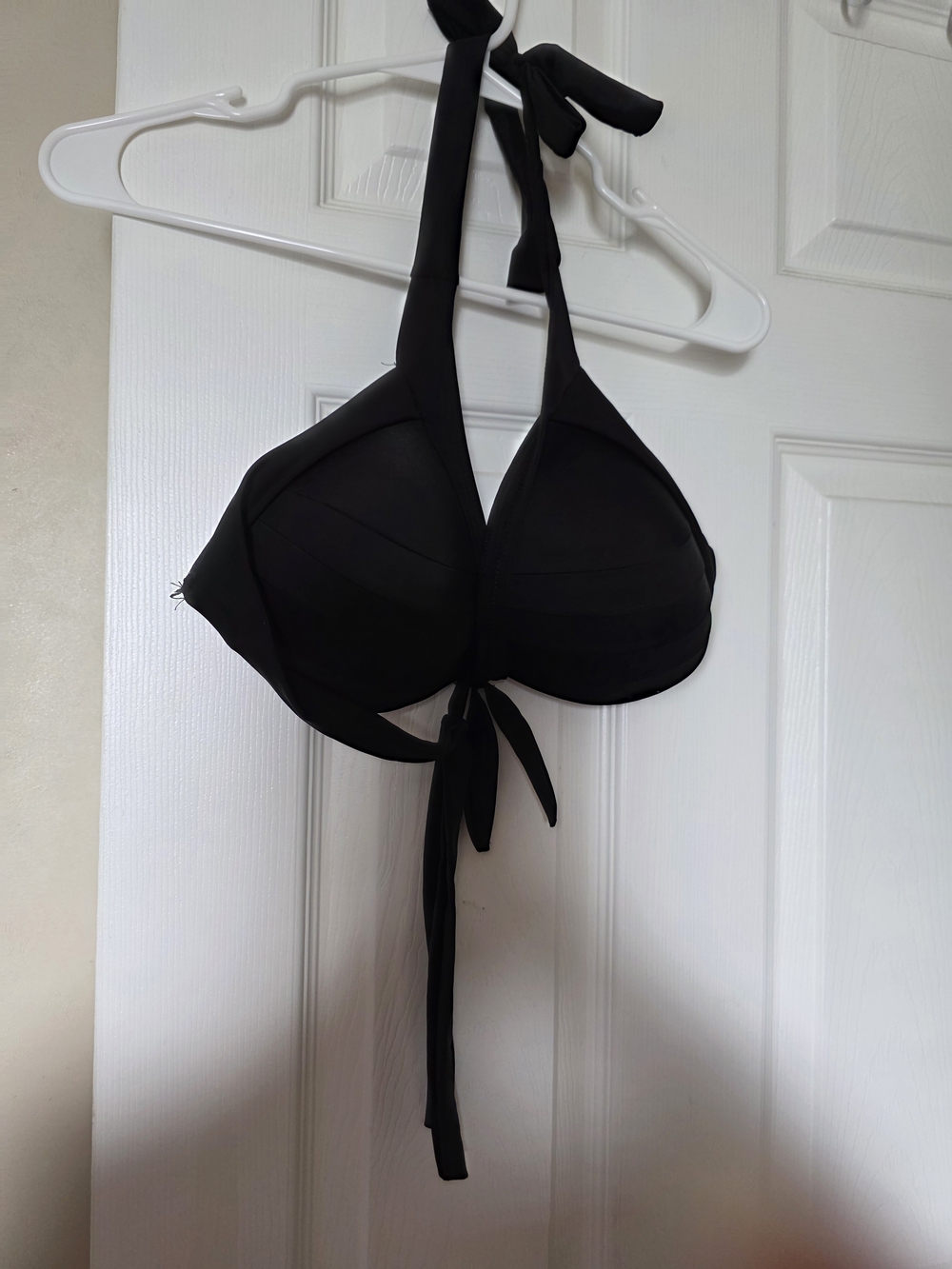 Black Halter Bikini Top